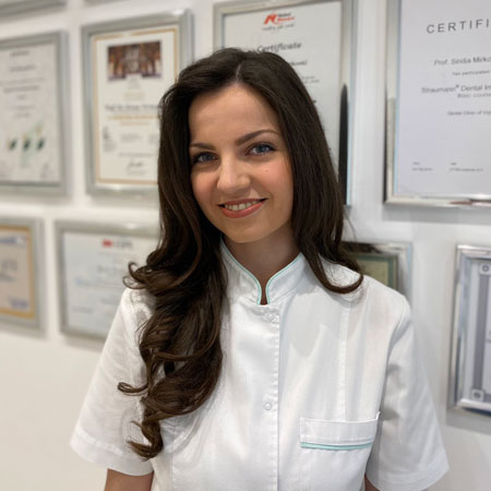 Milana Mirković DDS, specialist in oral surgery Milana Mirković DDS, specialist in oral surgery